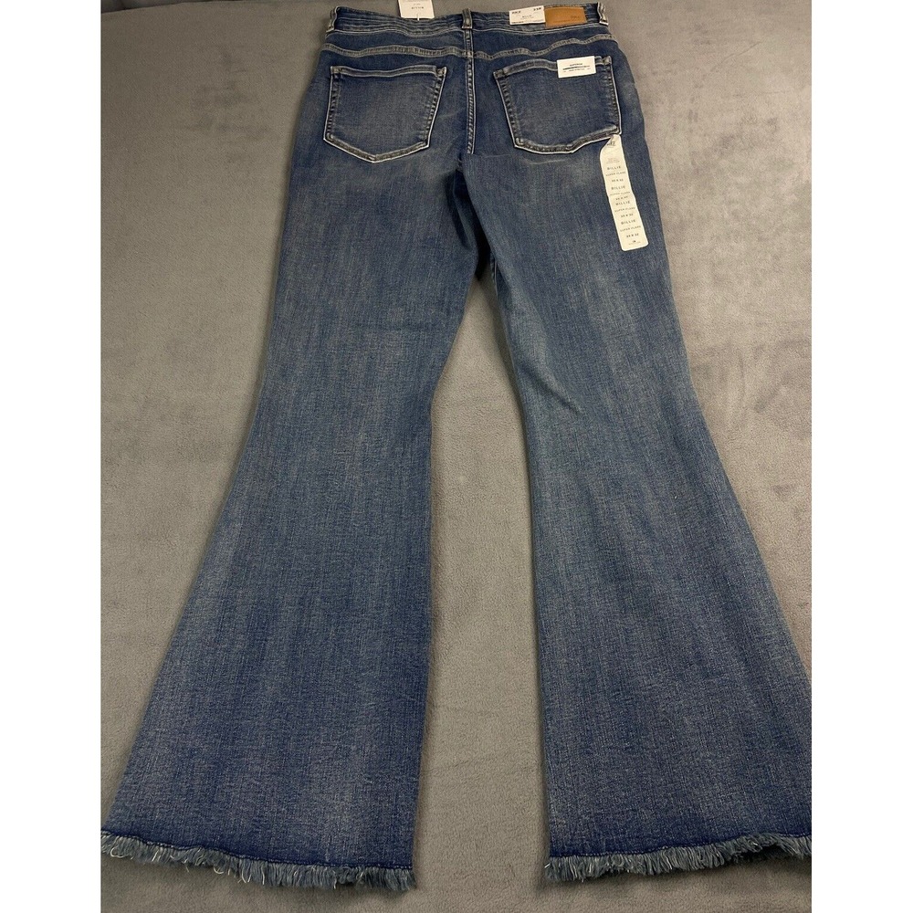 Dark Wash Flared Women’s Jeans - Picture 2 of 13